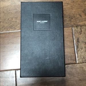 Saint Laurent Wallet Box